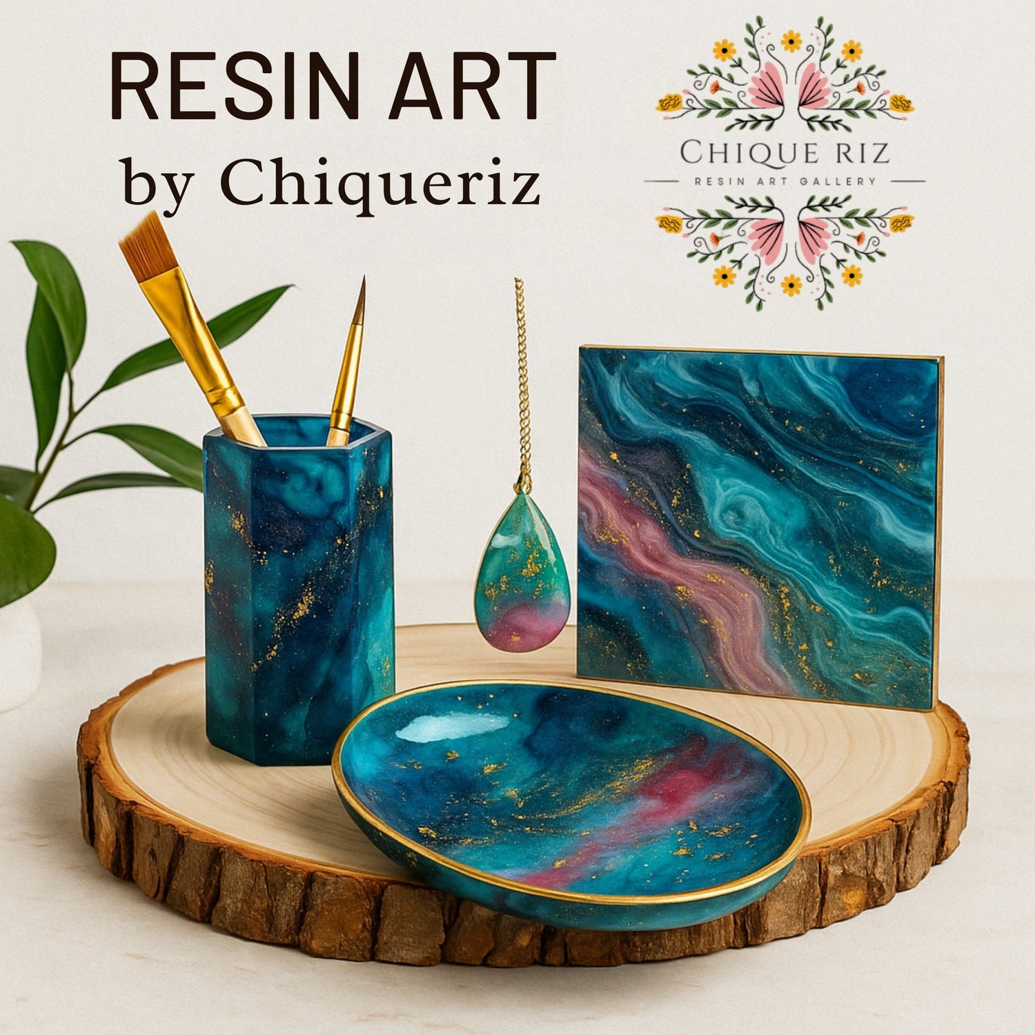 RESIN ART by Chiqueriz