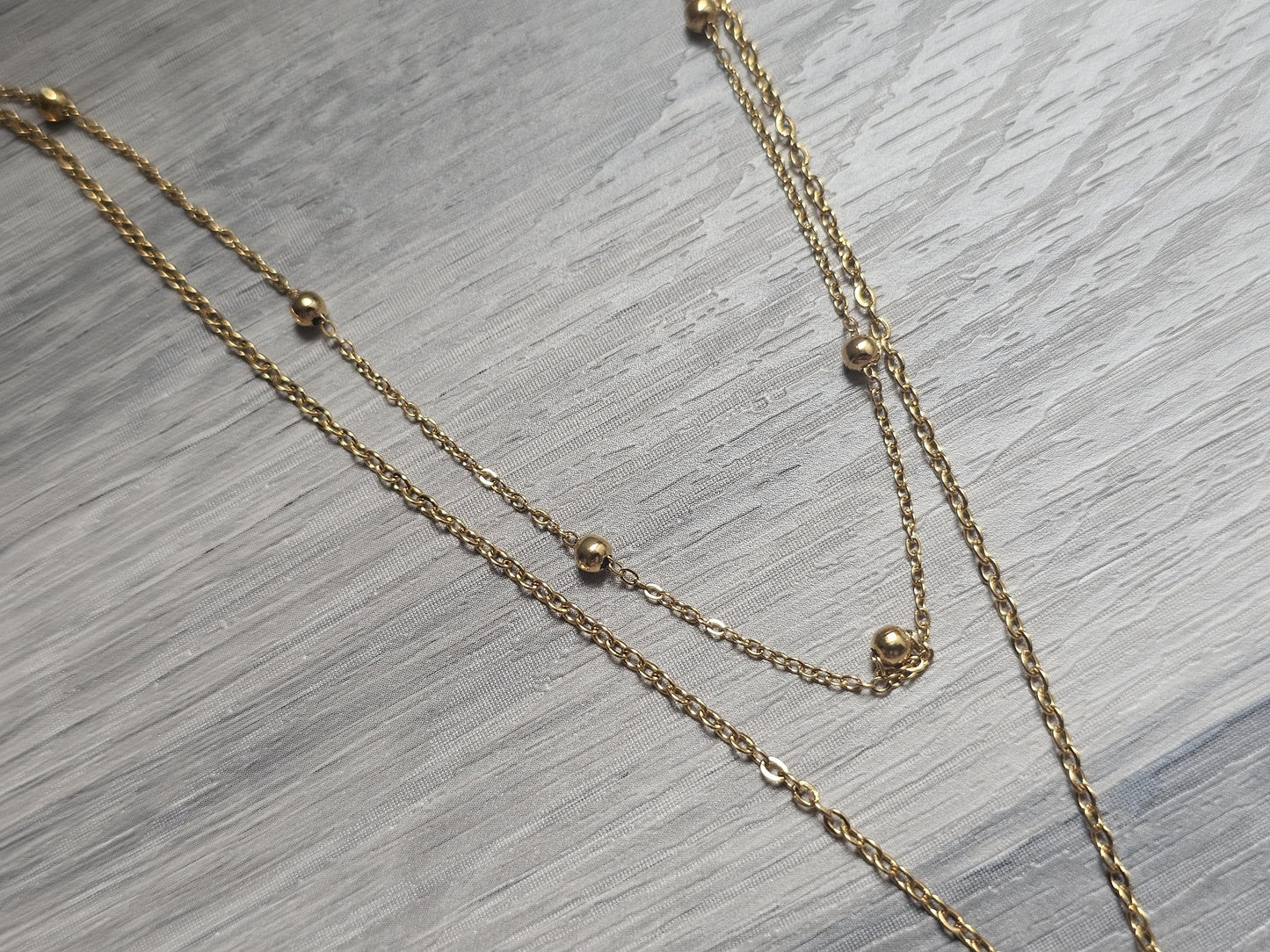 Allah Necklace - Unique Double Layer Islamic Jewelry - Gold Plated Gift for Muslim Women