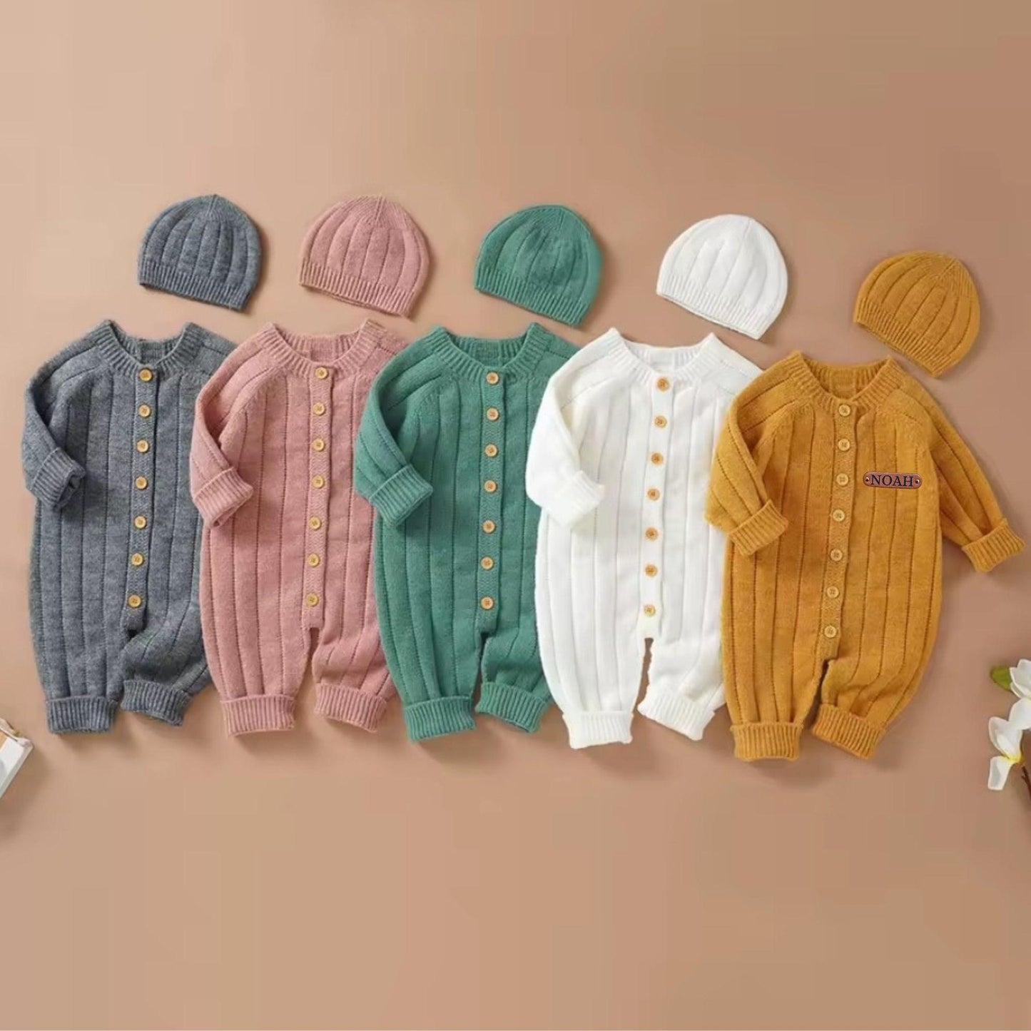 Baby Shower Gift for Boy and girls, Newborn Romper Set, Personalized Baby Outfit, Coming Home Clothes, Soft Organic Cotton, baby suit outfit