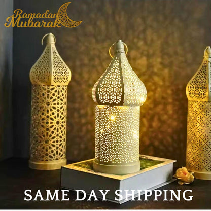 Ramadan Lantern, Ramadan decore, Islamic Gift, Fanos Ramadan, light lantern, Ramadan gifts, eid gifts, gold lantern, Ramadan decoration