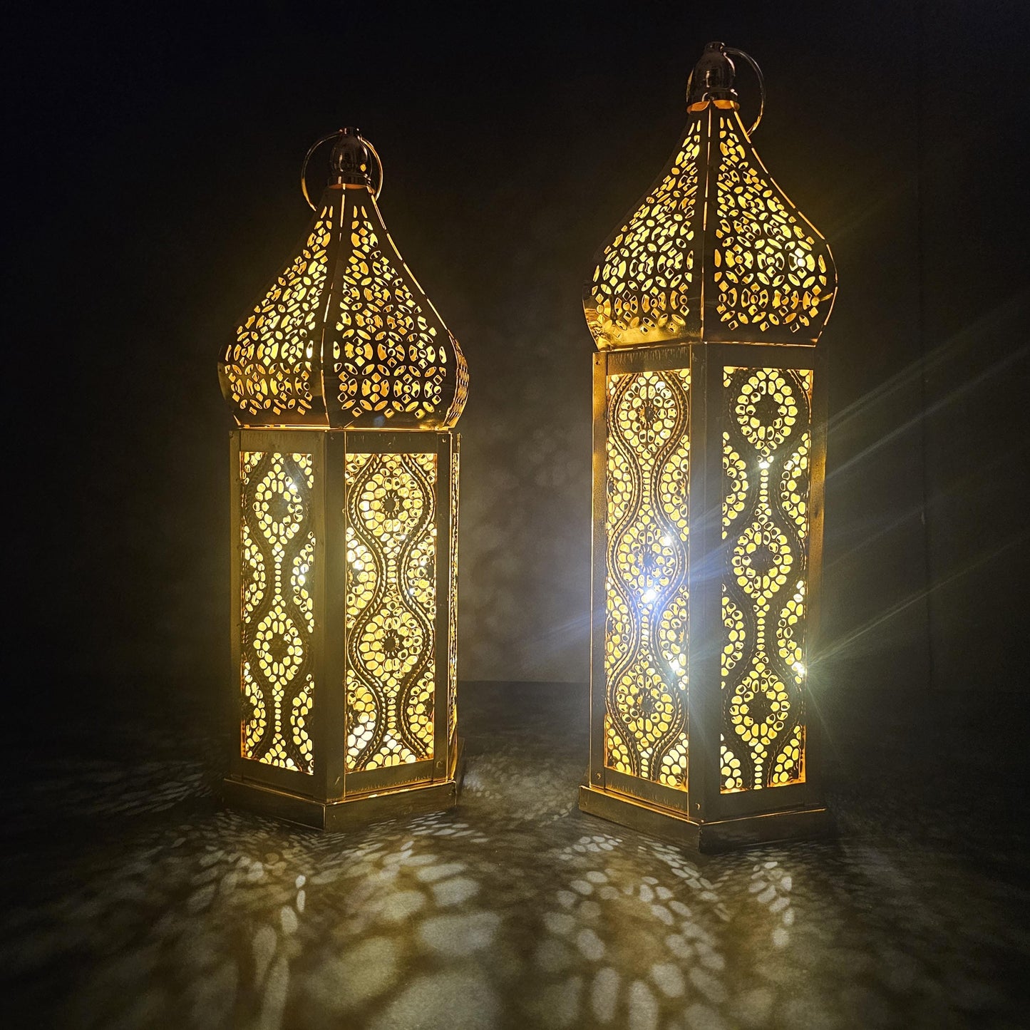 Ramadan Lantern, Ramadan decore, Islamic Gift, Fanos Ramadan, light lantern, Ramadan gifts, eid gifts, gold lantern, Ramadan decoration