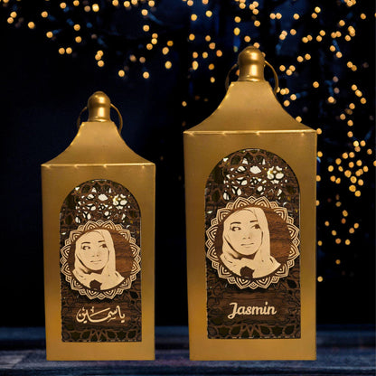 Ramadan Lantern, Ramadan decor, Islamic Gift, Custom Lantern Ramadan , Metal lantern, Ramadan gifts, eid gifts, Eid decor, gold lantern