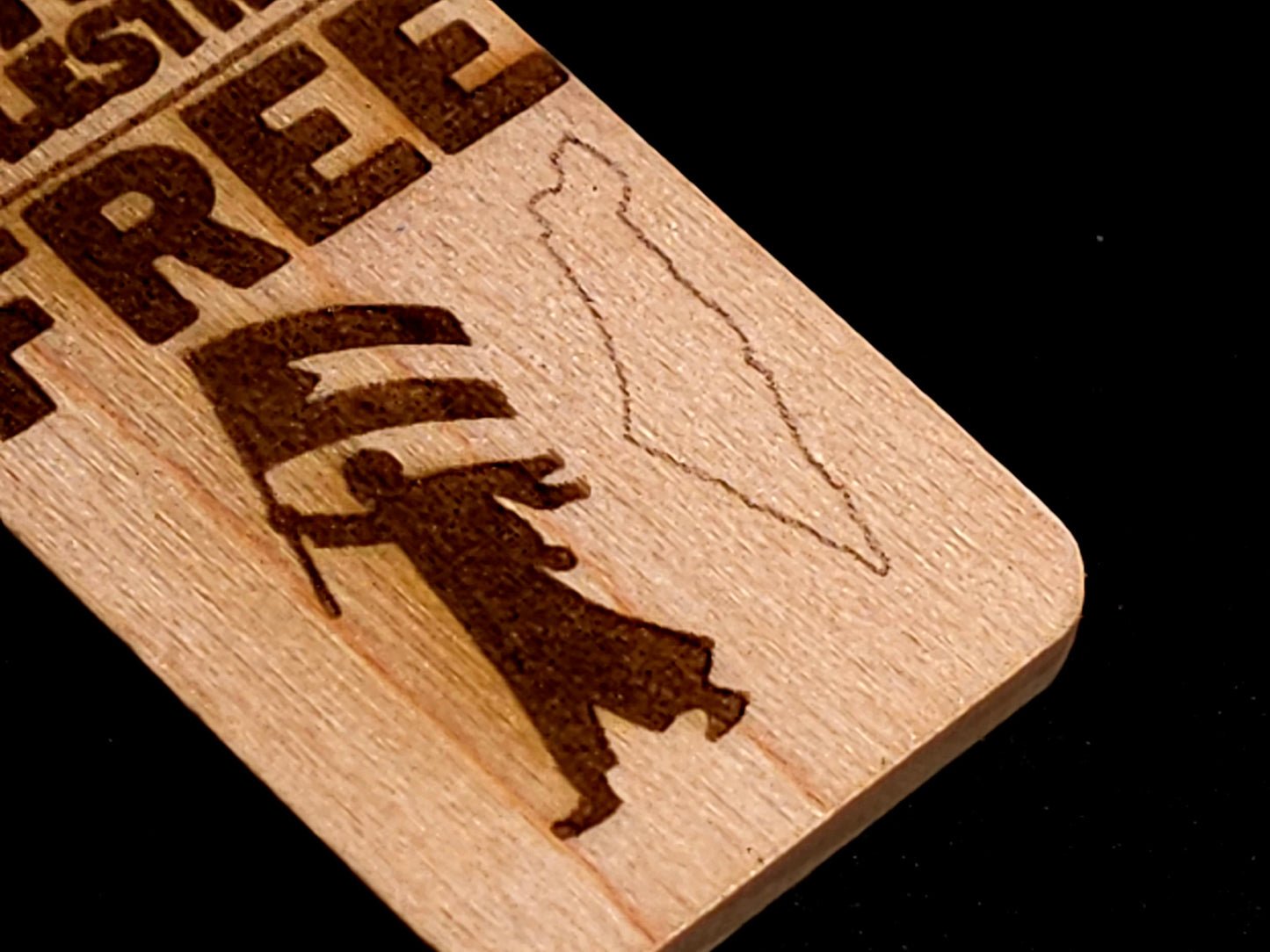 Handmade Laser Engraved Free Palestine Wooden Keychain for Men/Women, Palestinian Keychain, Palestine Flag, Islamic Keyring Gift for Muslims