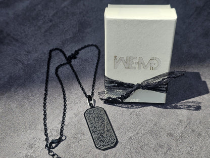 Ayat al-Kursi Necklace - Gold Plated Chain Options - Islamic Gift for Men & Women Gold, Silver, Rose Gold Quran Jewelry | Muslim Gift