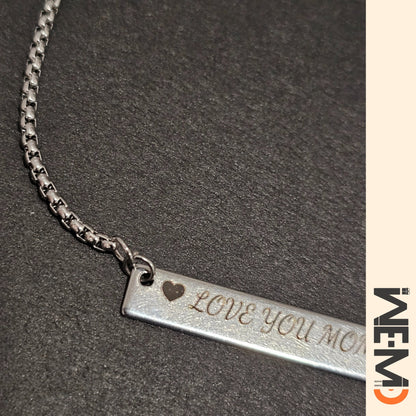 Personalized Gold Bar Bracelet - Custom Engraved Name Bracelet - Adjustable Women’s Jewelry - Valentine’s Gift - Minimalist Bracelet