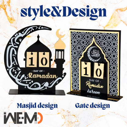 Ramadan Calendar | Ramadan Decor | Islamic Gift | Ramadan Countdown|Unique Ramadan Gift for Families | Islamic Eid Decorations