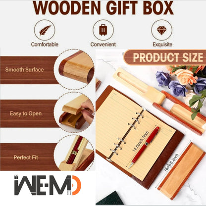 Personalized Wood Pen, Monogrammed Pen Set, Engraved Pen Holder, Dad Gift, Father’s Day Gift, Gifts for him, Boss Gift, Graduation Gift