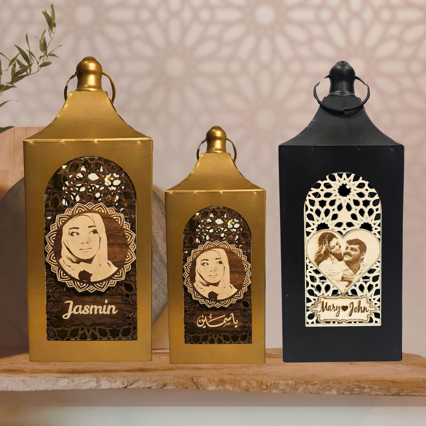 Ramadan Lantern, Ramadan decor, Islamic Gift, Custom Lantern Ramadan , Metal lantern, Ramadan gifts, eid gifts, Eid decor, gold lantern