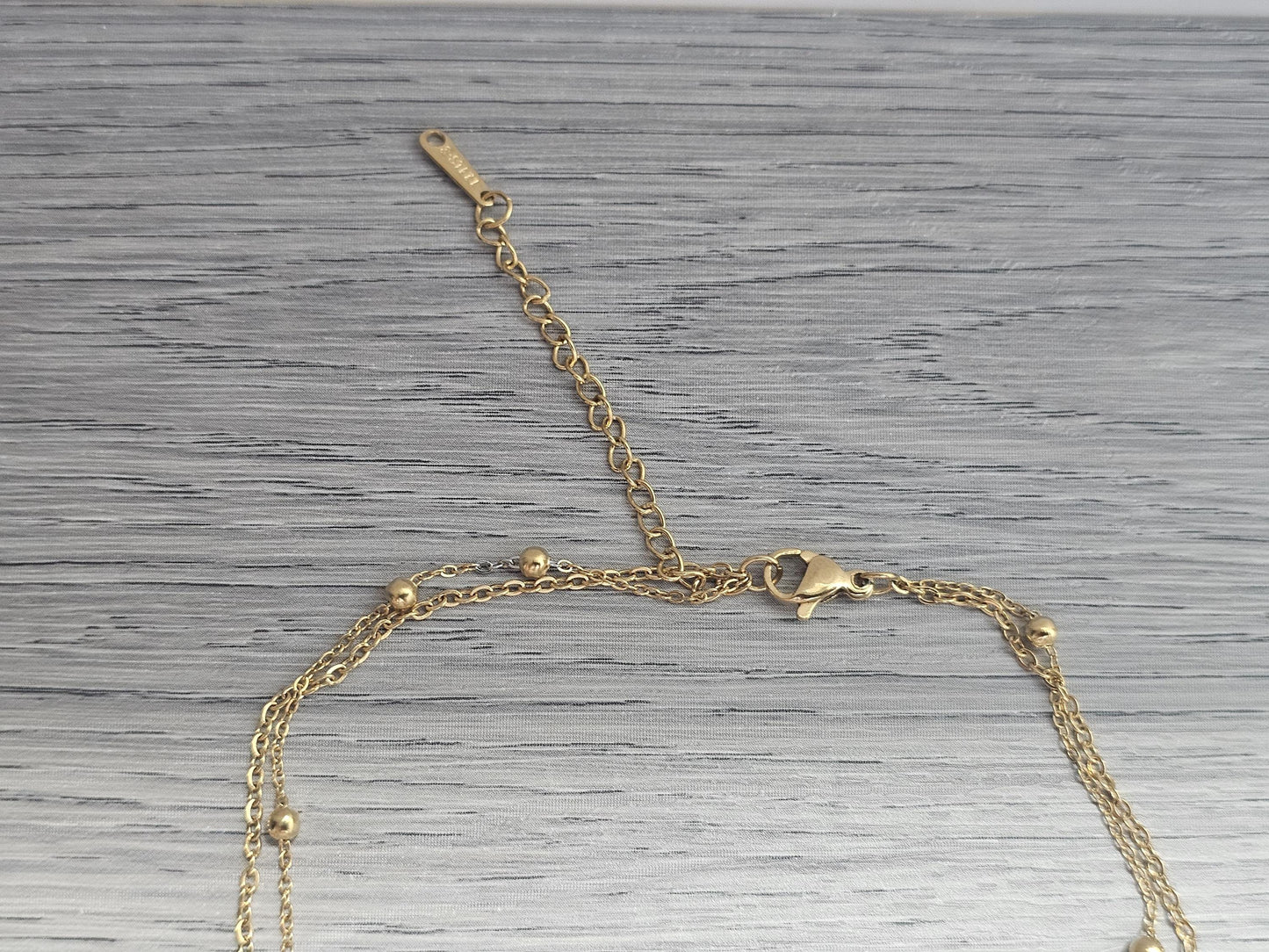 Allah Necklace - Unique Double Layer Islamic Jewelry - Gold Plated Gift for Muslim Women