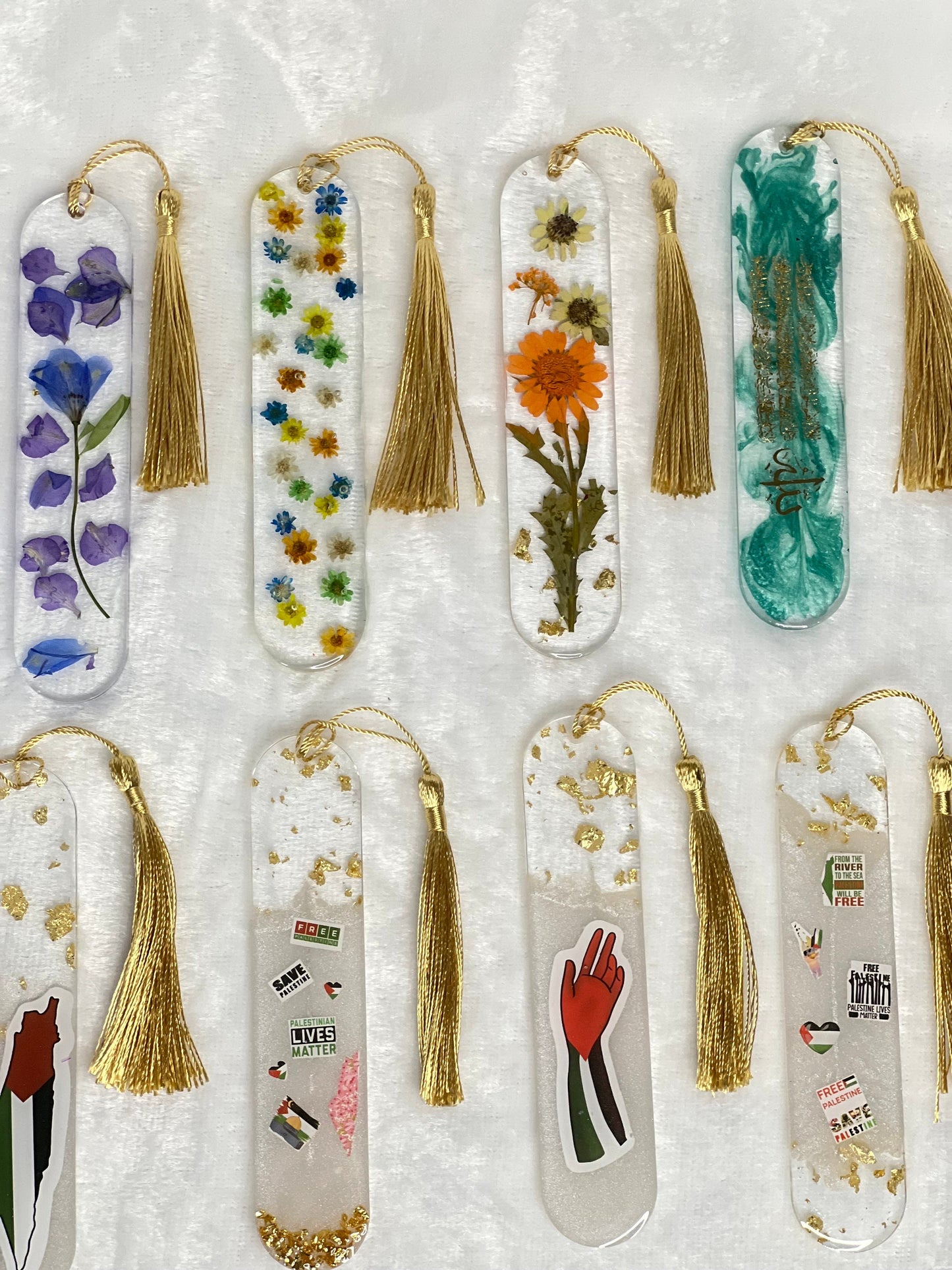 Customized Bookmark, Personalized Name Bookmark Custom Name Bookmark Flower Name bookmark Mother's Day Gift Resin Flowers Bookmark Glitter