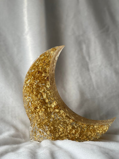 Resin Moon Led Lights for Eid Mubarak and Ramadan Kareem, Eid Decoration, Home Decore, Resin Night Light, Islamic Decor, Night Stand light