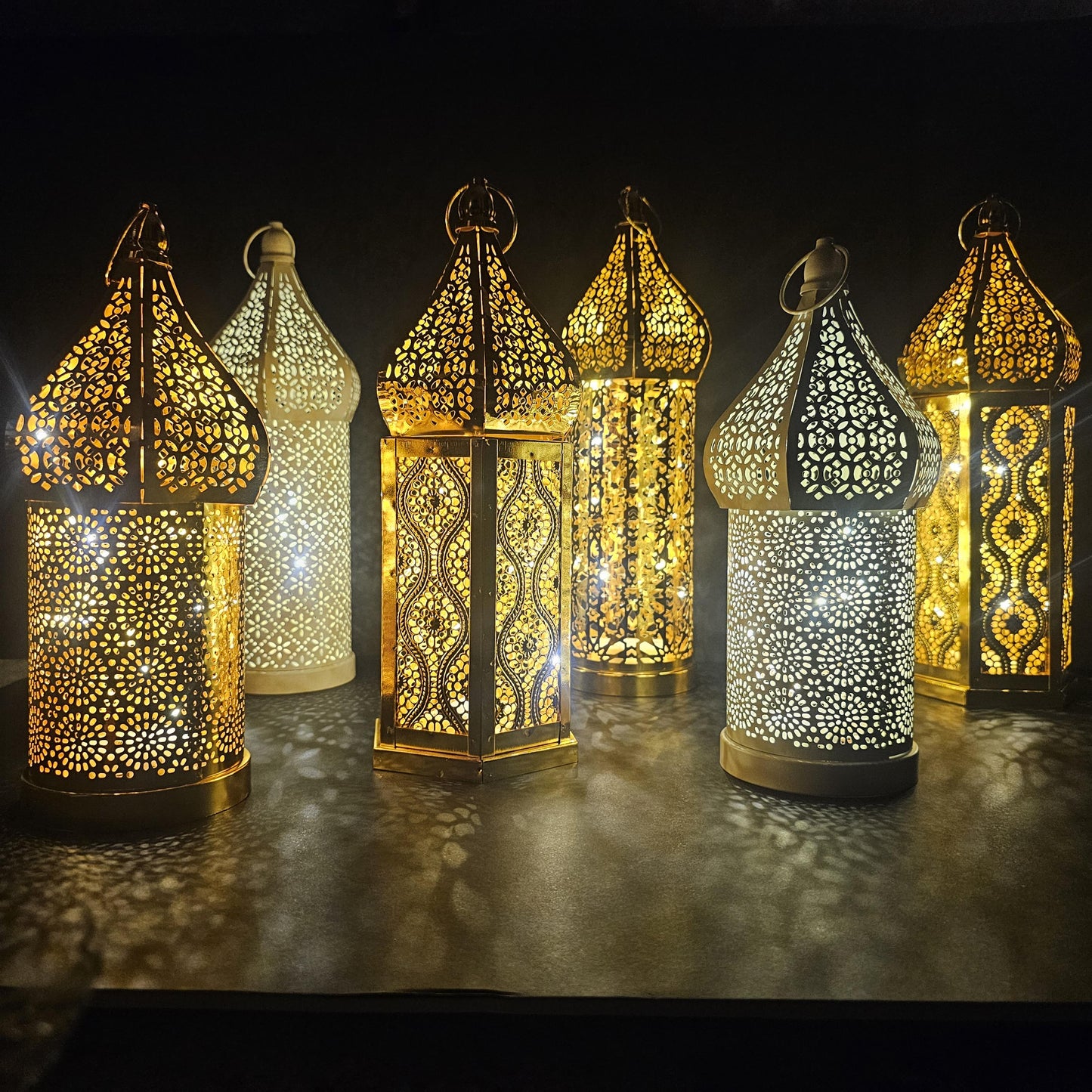Ramadan Lantern, Ramadan decore, Islamic Gift, Fanos Ramadan, light lantern, Ramadan gifts, eid gifts, gold lantern, Ramadan decoration