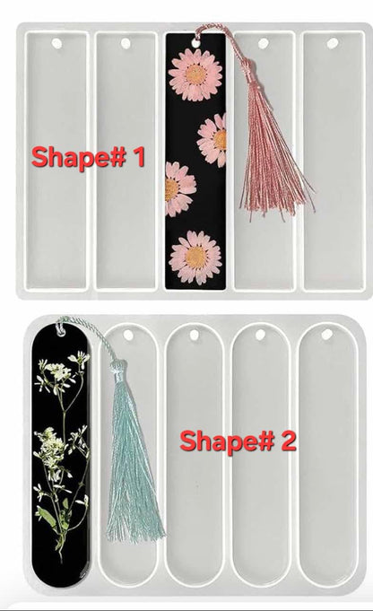 Customized Bookmark, Personalized Name Bookmark Custom Name Bookmark Flower Name bookmark Mother's Day Gift Resin Flowers Bookmark Glitter