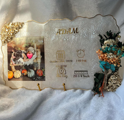 Customized Resin Plaque, Customized pictured Resin Plaque, Customized Tray