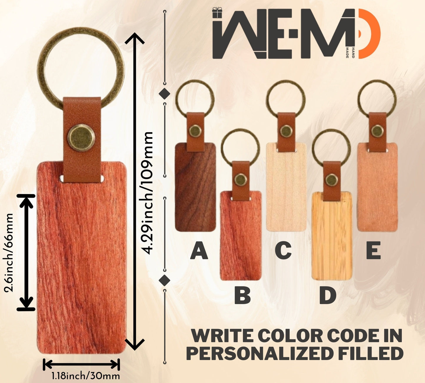 Handmade Laser Engraved Free Palestine Wooden Keychain for Men/Women, Palestinian Keychain, Palestine Flag, Islamic Keyring Gift for Muslims