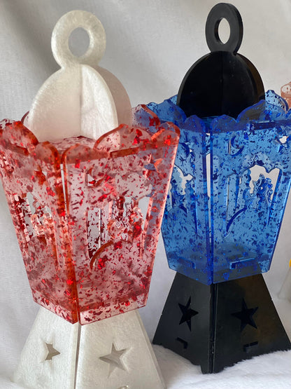 Ramadan Lantern, Resin Epoxy light lantern, Ramadn kids, light Lantern and sound, Fanos Ramadan, Ramadan gifts, Islamic Ramadan, eid gif
