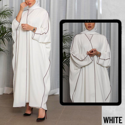 Islamic Kaftan Abaya for Women – Modest Dubai Thobe | Muslim Dress | Eid | Ramadan | Prayer Outfit