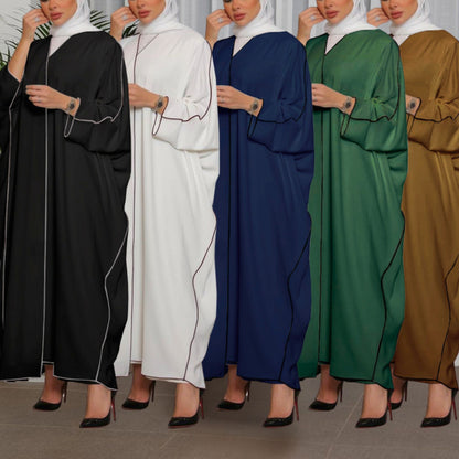 Islamic Kaftan Abaya for Women – Modest Dubai Thobe | Muslim Dress | Eid | Ramadan | Prayer Outfit